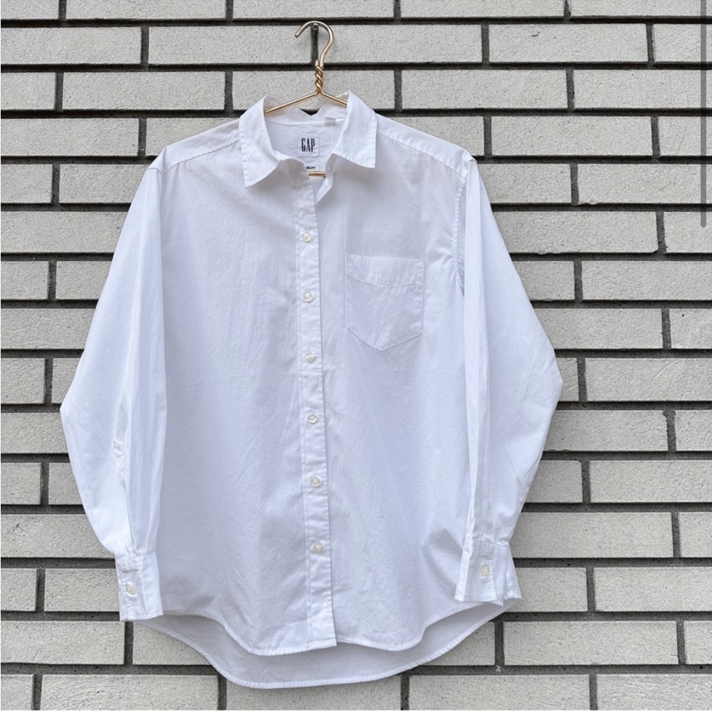 NWOT GAP The BIG Shirt Optic White